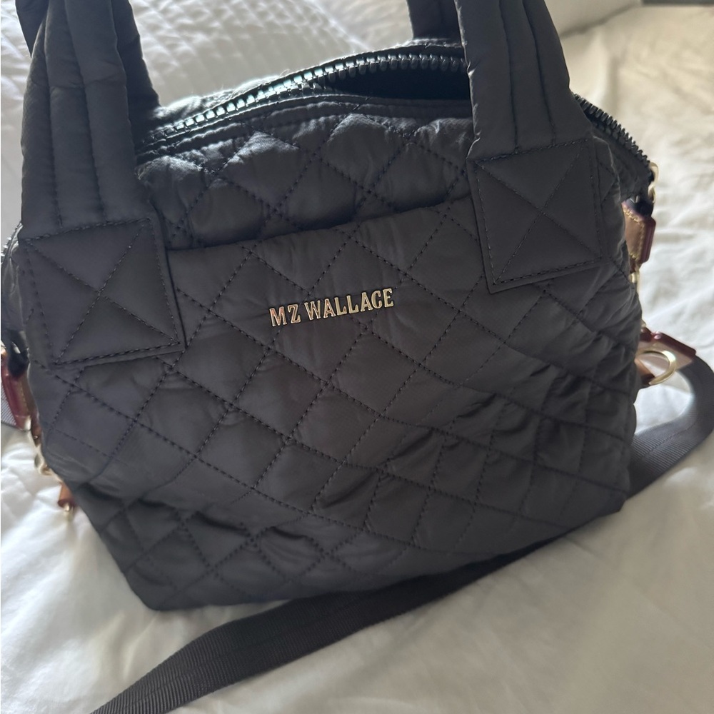 MZ Wallace Quilted Crossbody Bag in Magnet new not tags - Picture 2 of 13